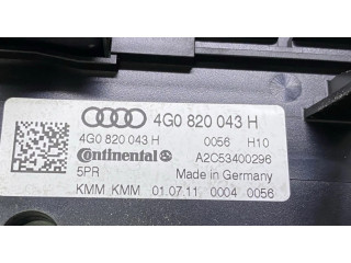 Блок управления климат-контролем 4G0820043H   Audi A6 S6 C7 4G