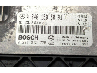 Řídící jednotka 0281012725, A6461505091   Mercedes-Benz C W203 2006