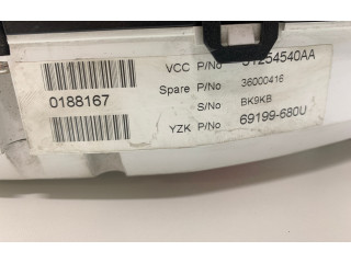 Přístrojová deska  Volvo S80 2008 31254540AA, 36000416  