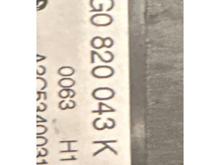 Блок управления климат-контролем 4G0820043K, 0063   Audi A6 S6 C7 4G