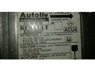 Блок подушек безопасности 8200340431, 603989700   Renault Scenic I