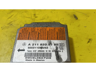 Блок подушек безопасности 0285001880, 2118702626   Mercedes-Benz E W211