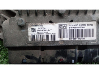 Блок управления двигателя 9664807380, 5WS40662A   Citroen Jumpy