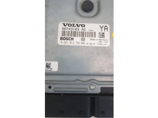 Řídící jednotka 30743103AD, 0281012765   Volvo S80 2007