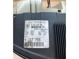 Přístrojová deska  BMW 3 E46 1998 4117755, 0263639186  