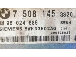 Pojistková skříňka Комплект зажигания 7508145   BMW 5 E12 1997