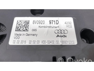 Панель приборов 8V0920971D   Audi A3 S3 8V       