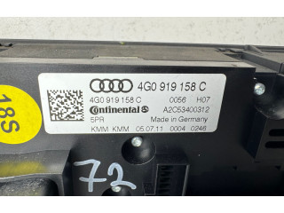 Блок управления климат-контролем 4G0919158C   Audi A6 S6 C7 4G