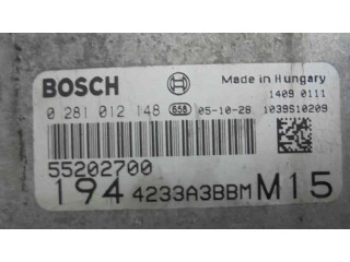 Řídící jednotka 55207458, 55202701   Fiat Croma 2005