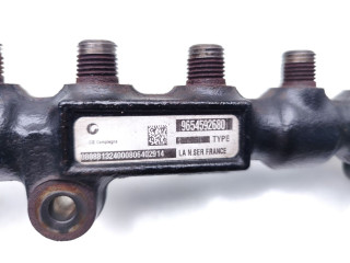 Топливная рампа 9654592680   Peugeot 207   для двигателя 9HX(DV6ATED4)