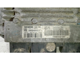 Блок управления двигателя 5WS40021F, CENTRALITAMOTORUCE   Citroen C3