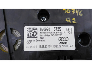 Панель приборов 8V0920872S, 0242609   Audi SQ2 GA       