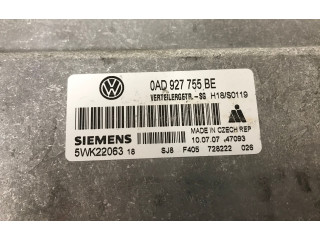 Блок управления редуктора коробки передач (раздатки) 0AD927755BE   Volkswagen Touareg I