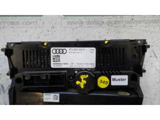 Блок управления климат-контролем 8T2820043AGXZF, 8T2820043H   Audi A5 8T 8F