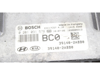 Řídící jednotka 391402ABB0, 0281031578   Hyundai Tucson TL 2016
