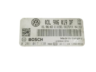 Řídící jednotka 03L906019DF, 03L906022GE   Seat Exeo (3R) 2010