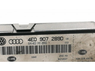 Блок комфорта 4E0907289D, 4E0910289D   Audi A8 S8 D3 4E   