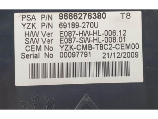 Přístrojová deska  Peugeot 3008 II 2009 9666276380  