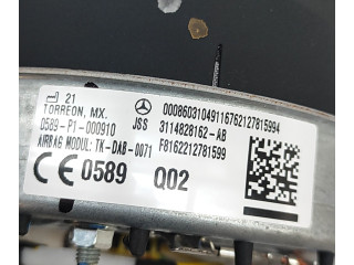 Подушка безопасности водителя A0008603104   Mercedes-Benz GLE W167