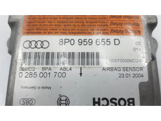 Блок подушек безопасности 8P0959655D, 2222DL   Audi A3 S3 8L