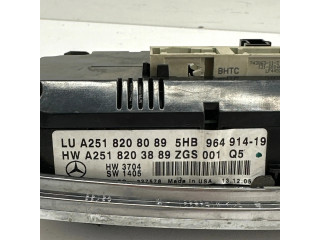 Блок управления климат-контролем A2518208089, 5HB96491419   Mercedes-Benz ML W164