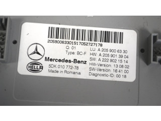 Блок комфорта A2059006330   Mercedes-Benz C W205   