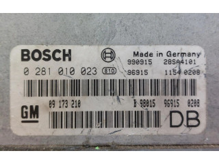 Řídící jednotka 0281010023, 09173210   Opel Frontera B 