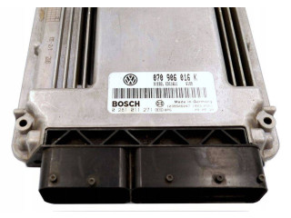Řídící jednotka 070906016K, 0281011271   Volkswagen Transporter - Caravelle T5 2003