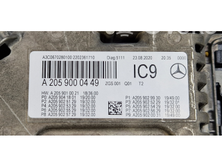 Přístrojová deska  Mercedes-Benz C W205 2021 A2059000449, A2059010021  