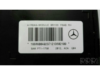 Подушка безопасности в сиденье 1668600402   Mercedes-Benz ML W166