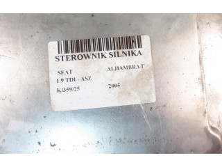 Řídící jednotka 028101182, 038906019NA   Seat Alhambra (Mk1) 2005