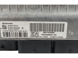 Řídící jednotka 9801622880, 9666681180   Peugeot 2008 I 2015
