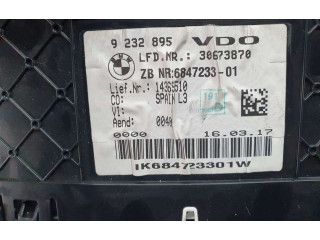 Панель приборов 9232895, 684723301   BMW 4 F36 Gran coupe       