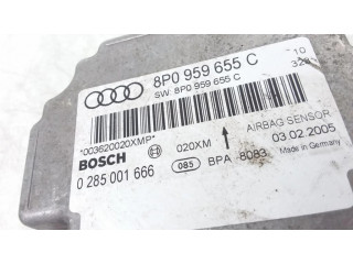 Блок подушек безопасности 8P0959655C, 0285001666   Audi A3 S3 A3 Sportback 8P