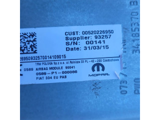Подушка безопасности пассажира 00520226950, 0589p1000086   Fiat 500X