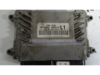 Блок управления двигателя 96983177L1   Chevrolet Aveo