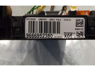 Pojistková skříňka Řídící jednotka BSM 9666952380   Citroen C3 Picasso 2011