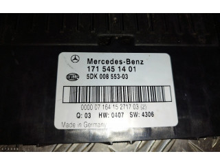 Блок предохранителей 1715451401   Mercedes-Benz SLK AMG R170    