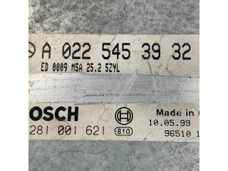 Řídící jednotka A0225453932, 0281001621   Mercedes-Benz E W210 1995