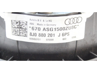 Подушка безопасности водителя 8J0880201J   Audi TT TTS Mk2