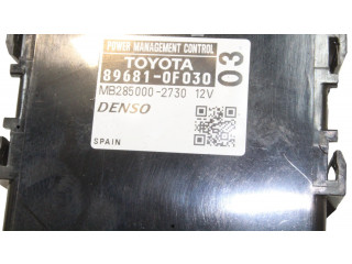 Блок управления двигателем Блок управления 896810F030, MB2850002730   Toyota Avensis T270