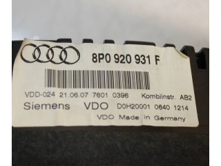 Přístrojová deska  Audi A3 S3 8P 2007 8P0920931F  