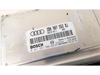 Блок управления двигателя 3b0907552bj, 0261207500   Audi A6 S6 C5 4B