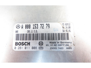 Řídící jednotka 0281011008, 0001537279   Mercedes-Benz C AMG W203 2003