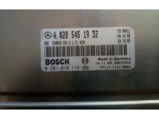 Řídící jednotka 0281010118   Mercedes-Benz A W168 1997