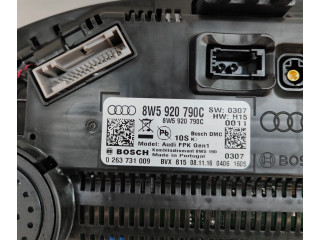 Přístrojová deska  Audi A5 2017 8W5920790C, 0263731009  