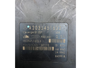 Jednotka ABS A2035451632, SAU1A08J60   Mercedes-Benz C W203 2002