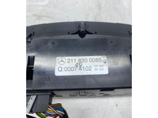 Блок управления климат-контролем 2118300085, 00074102   Mercedes-Benz E W211