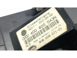 Блок управления климат-контролем 4D0820043N, 5HB00807101   Audi A8 S8 D2 4D