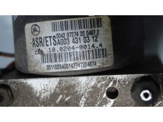 Zámek zadních dveří A0034310312, A0034310312   Mercedes-Benz SLK R170 2004